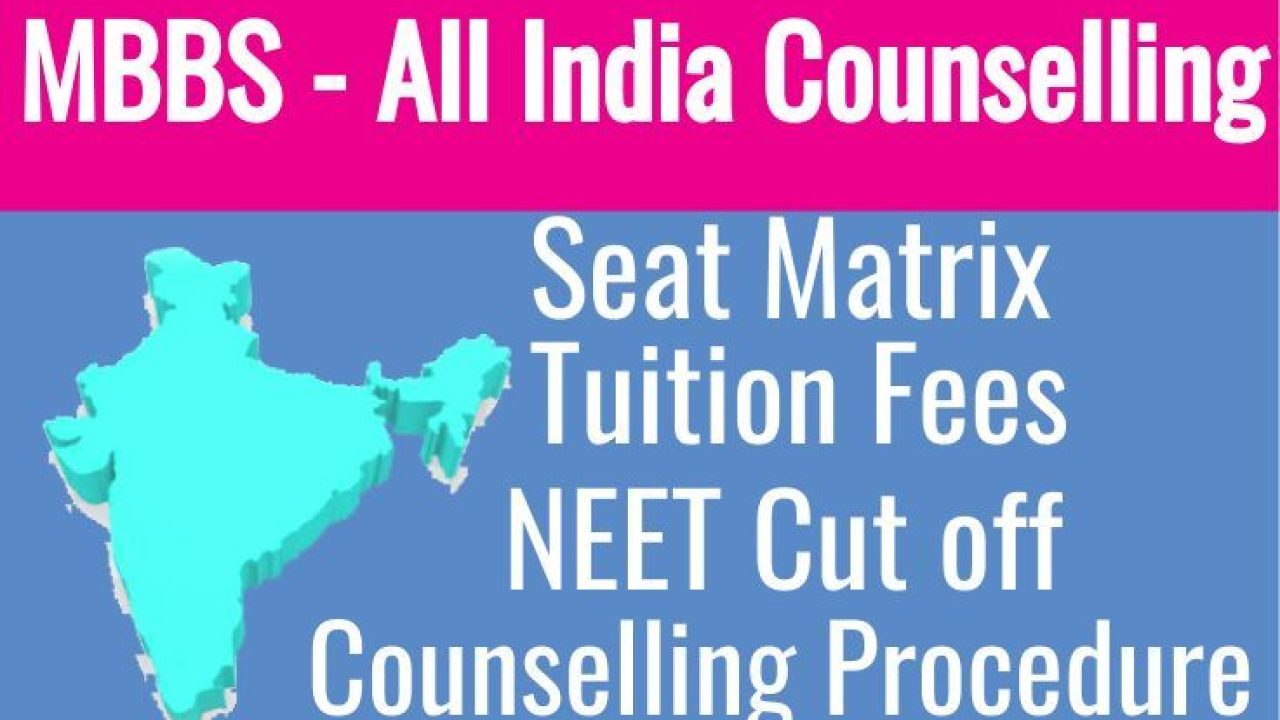 NEET All India Quota Counselling for Government Colleges Admission