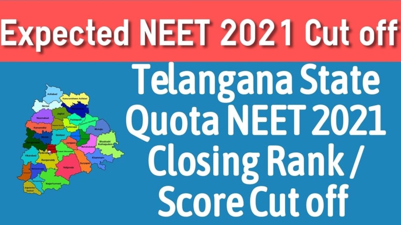 Expected Telangana State NEET 2023 Closing Rank Cut off Admission